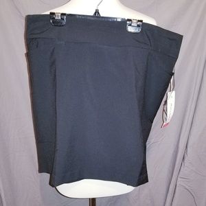 Tail Mulligan Black Golf Skort Size 14